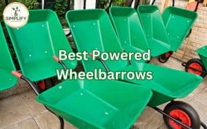 A photo showcasing a collection of new wheelbarrows, featuring various designs. Find out what are the best powered wheelbarrow options in the market.