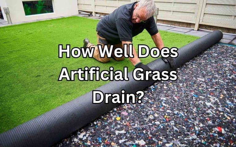 Well artificial grass drain — practical growing guidance from Tony O'Neill at simplifygardening.com